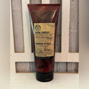 The Body Shop Total Energy Enlivening Body Shower Gel RARE Full Size 6.75oz